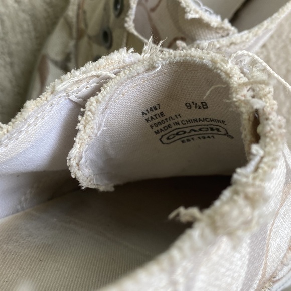 Coach Katie Slip On Signature Sneakers - Picture 10 of 11